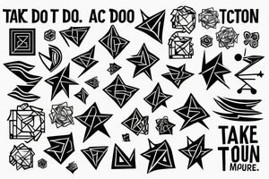 take action, do it now, do more tattoo idea