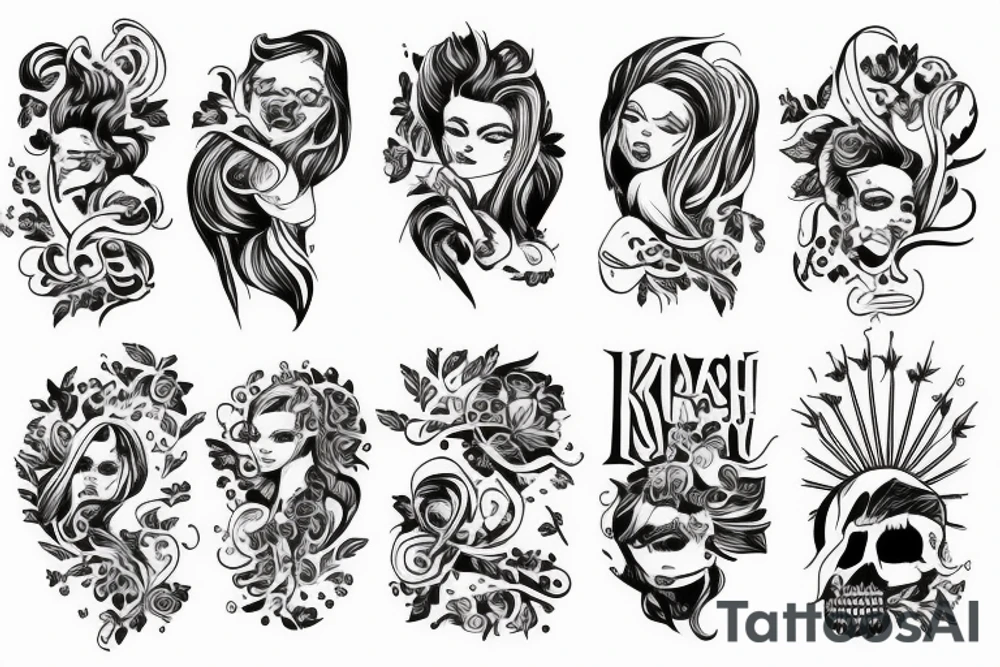 Skrzydła na plecach tattoo idea