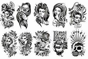 Skrzydła na plecach tattoo idea