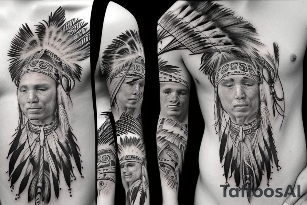 Native american tattoo idea