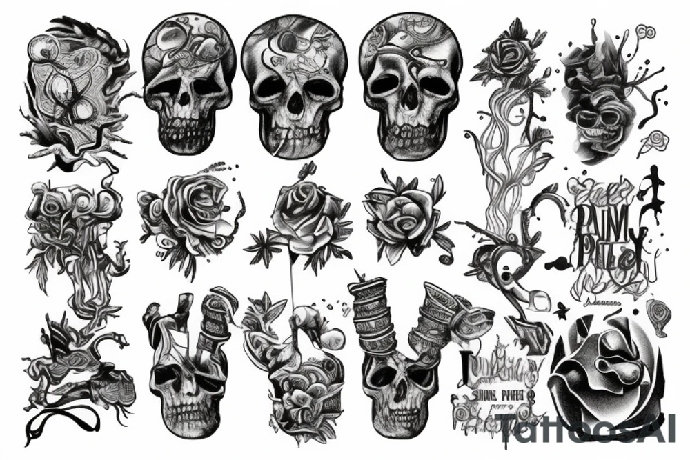 Pain Remains tattoo idea