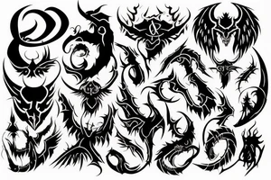 demonic sigil tattoo idea