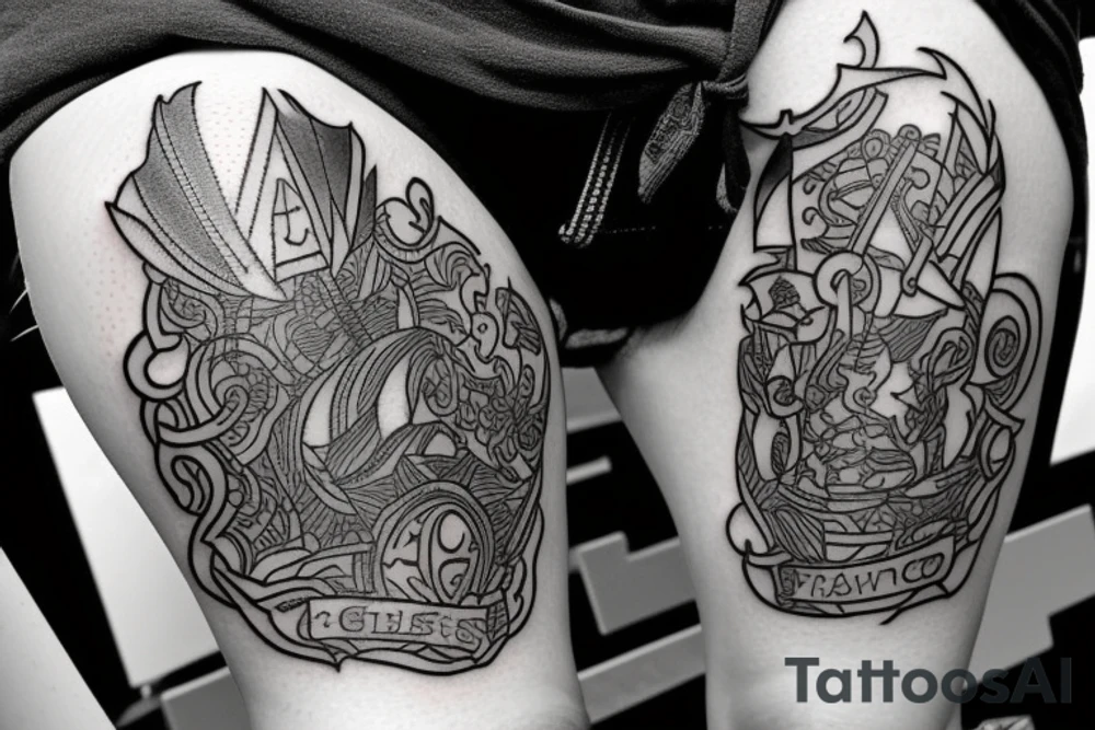 League of legends fitness poker tattoo idea