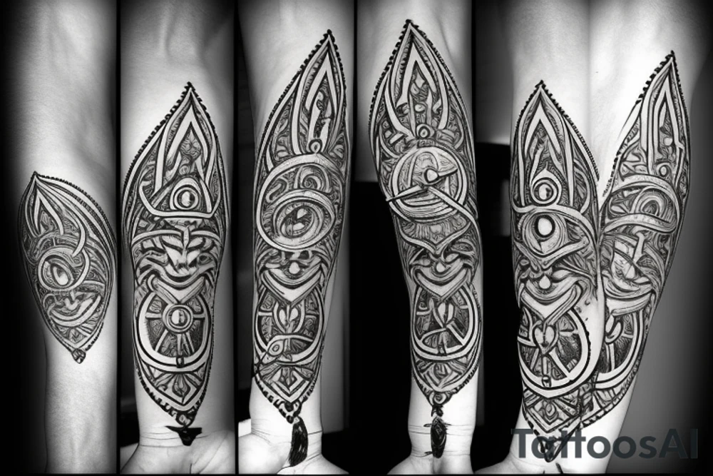 shiva trident with compass on forearm tattoo idea shiva trident with compass on forearm tattoo idea