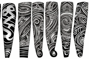 Arm tattoo, Elements of time, symbols of love, spiral staircase tattoo idea
