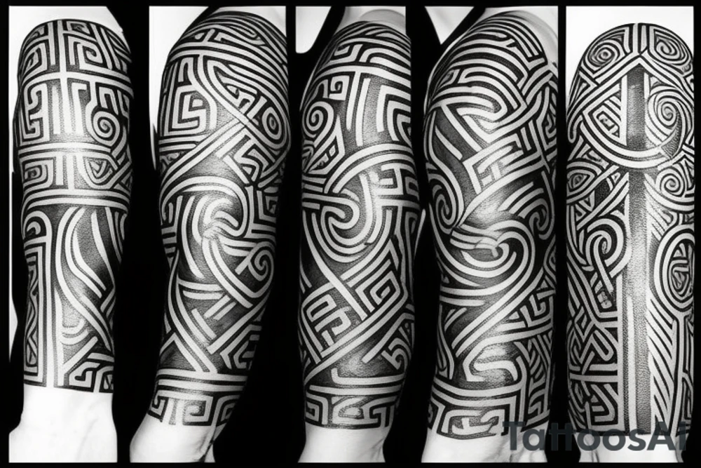 Viking runes tattoo idea