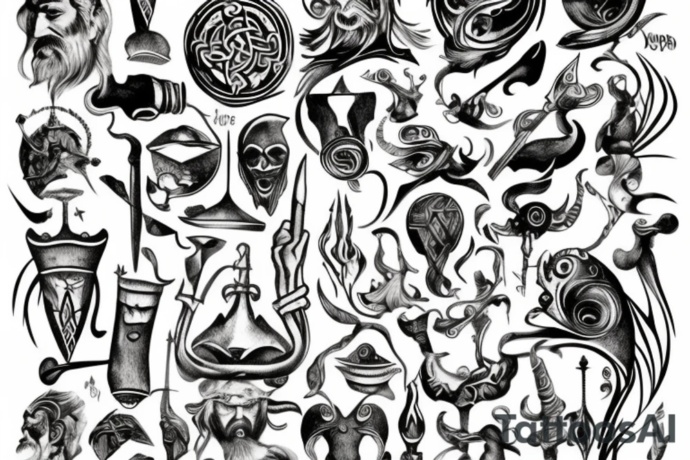 Viking tattoo idea