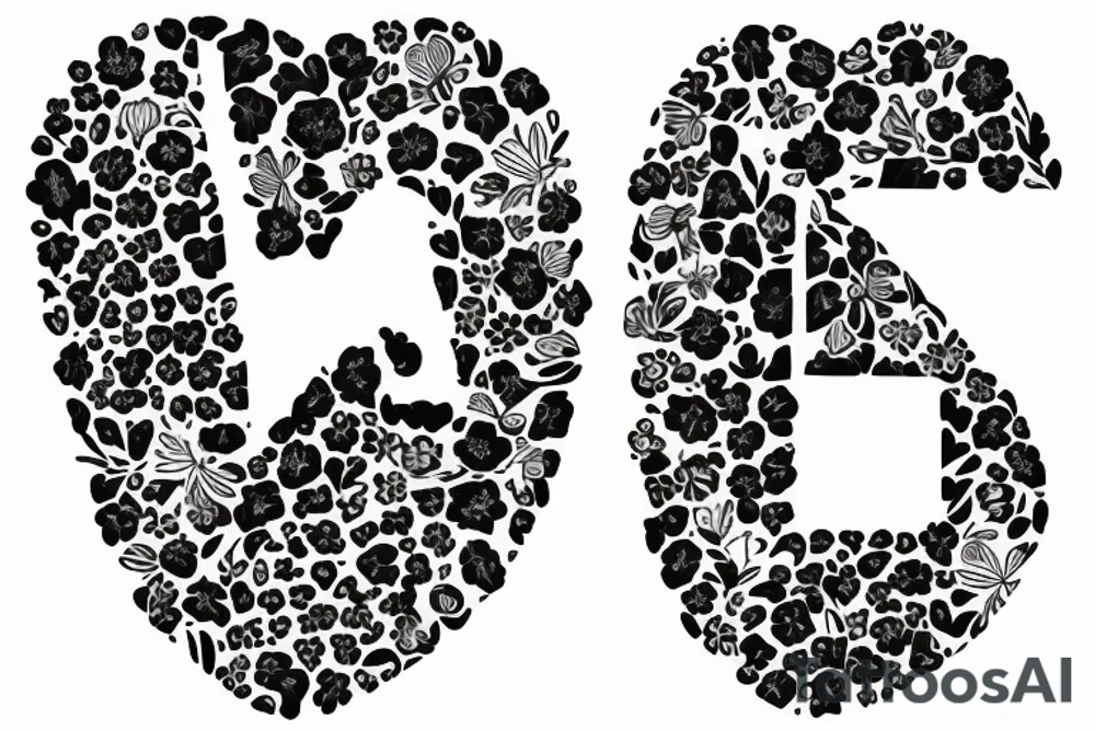 Letter L, Letter B
2023
Heart 
Flower tattoo idea