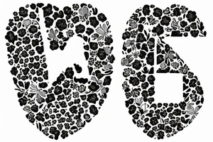 Letter L, Letter B
2023
Heart 
Flower tattoo idea