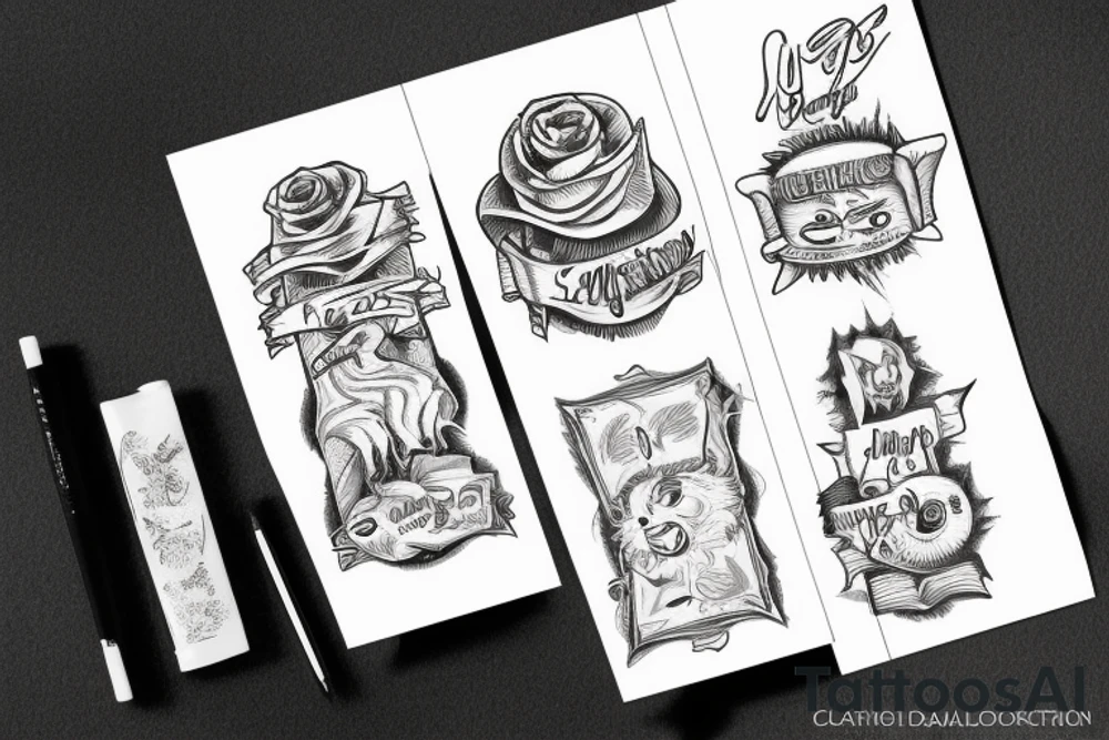 long road ahead tattoo idea
