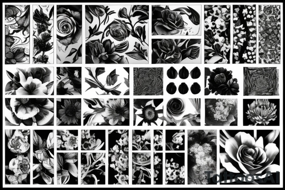 Aesthetic Flowers Tattoo tattoo idea