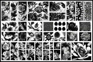 Aesthetic Flowers Tattoo tattoo idea