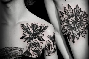 Aesthetic Flowers Tattoo tattoo idea