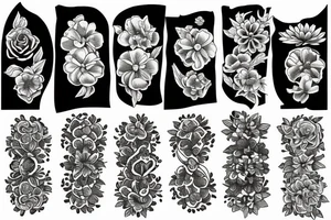 Aesthetic Flowers Tattoo tattoo idea