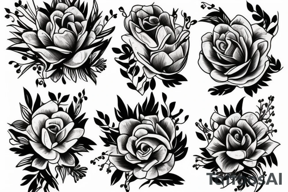 Aesthetic Flowers Tattoo tattoo idea