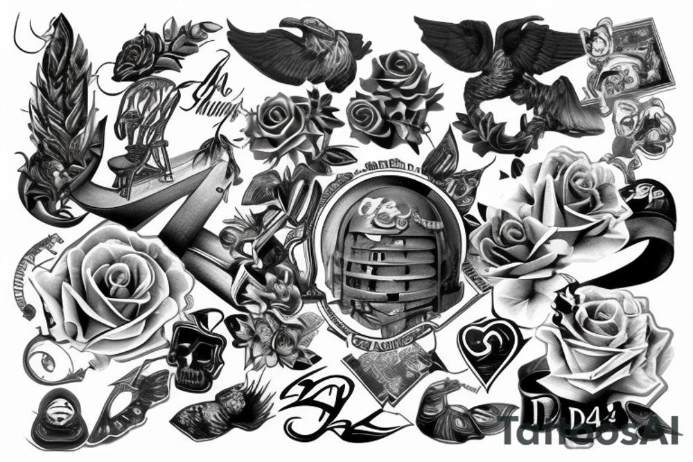 3d 1984 tattoo idea