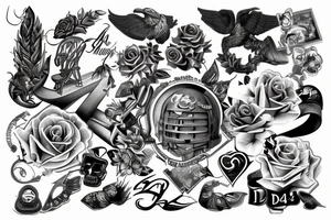3d 1984 tattoo idea