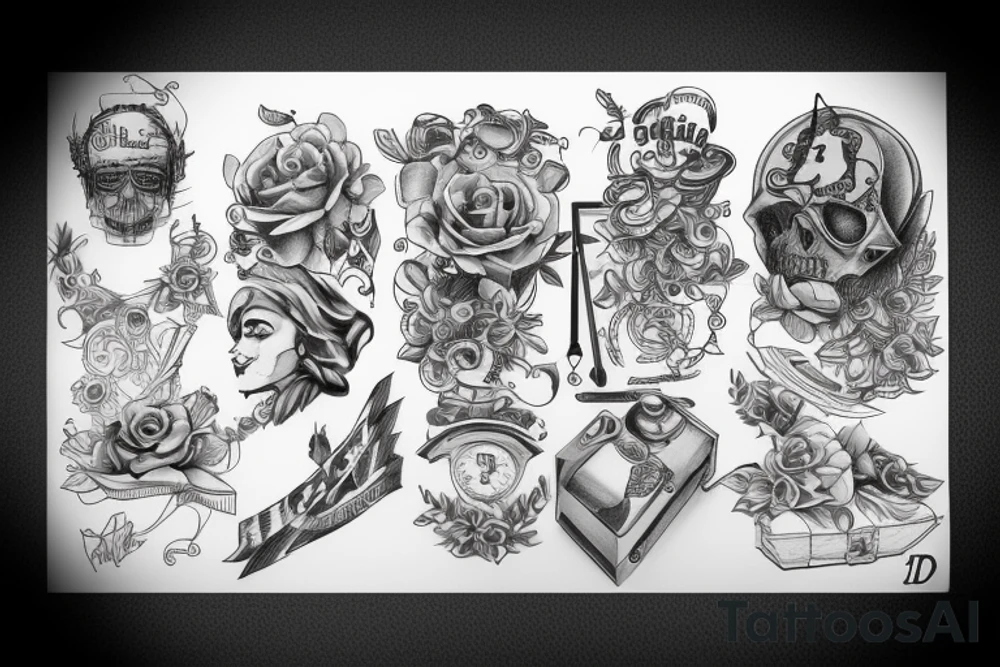 3d 1984 tattoo idea