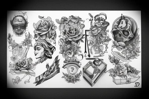 3d 1984 tattoo idea