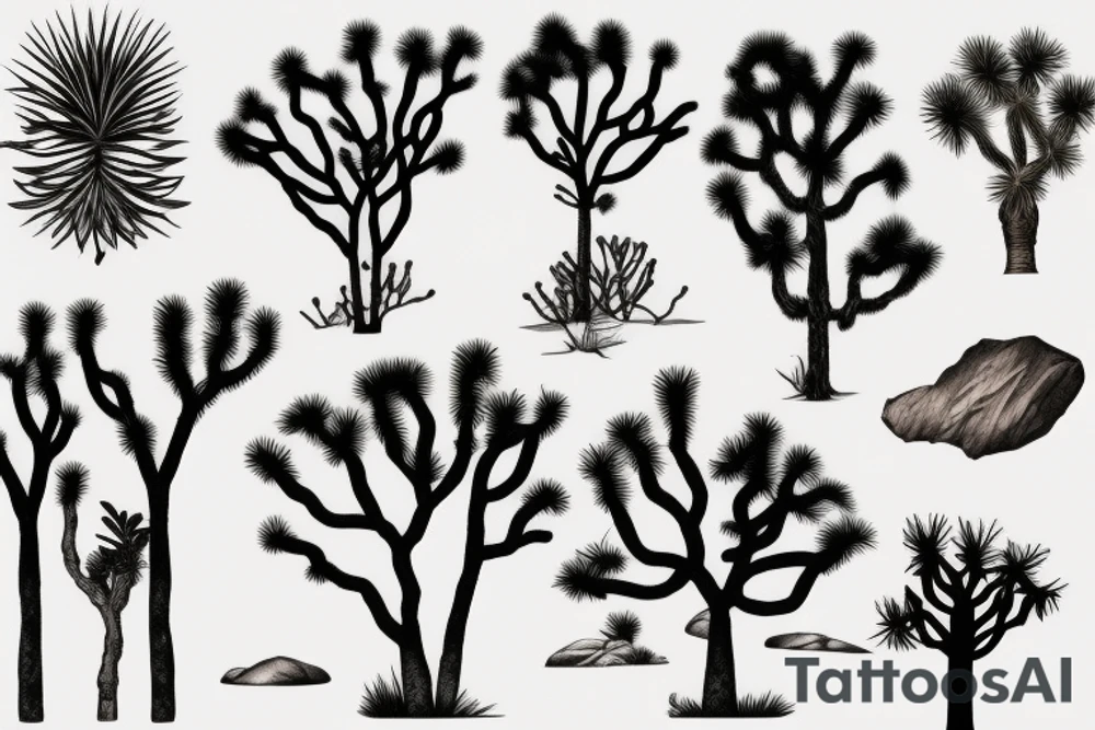 Joshua tree tattoo idea