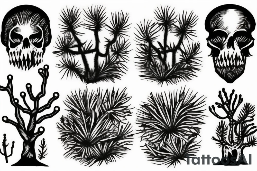 Joshua tree tattoo idea