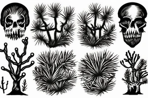 Joshua tree tattoo idea