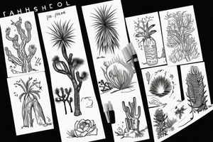Joshua tree tattoo idea