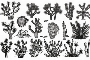 Joshua tree tattoo idea