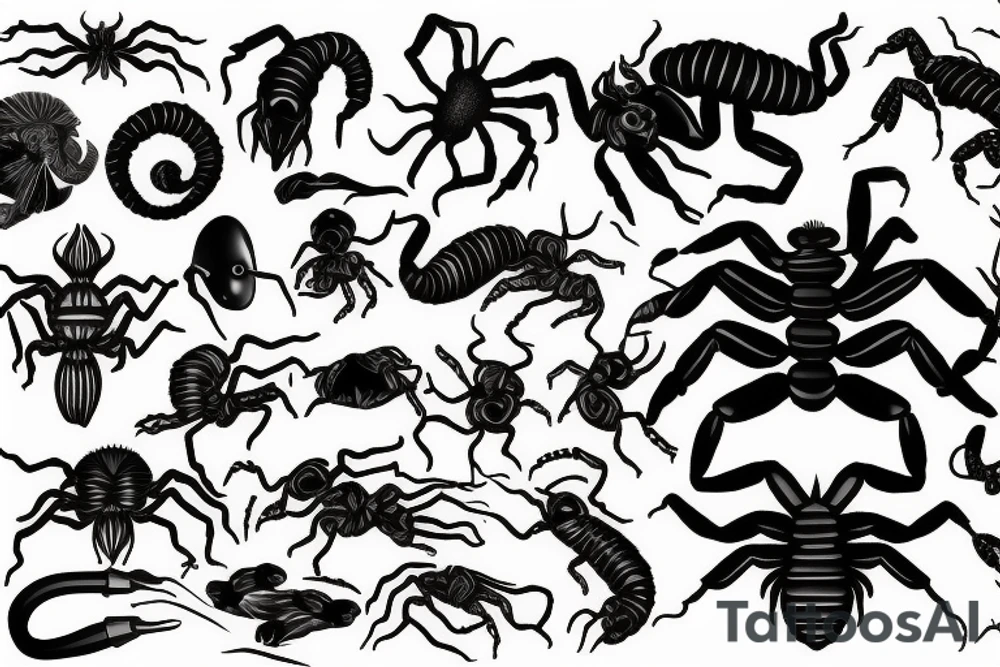 Scorpion tattoo idea