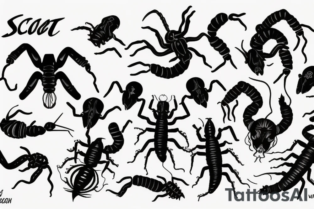 Scorpion tattoo idea