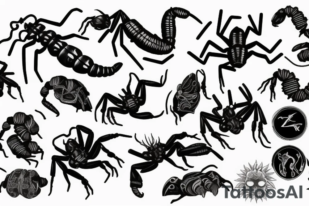 Scorpion tattoo idea