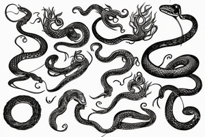 Snake tattoo idea