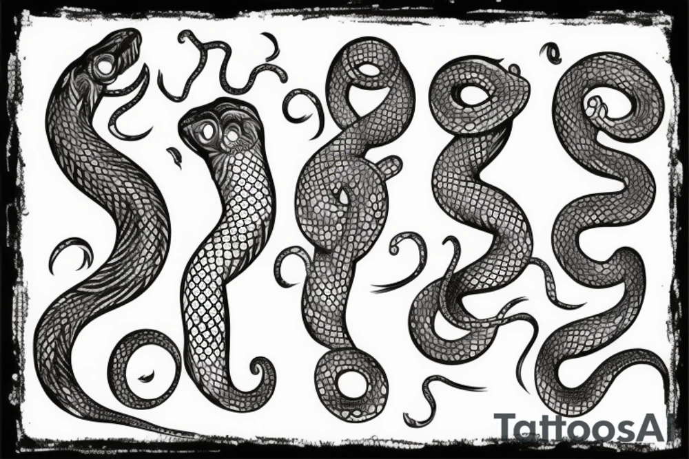 Snake tattoo idea