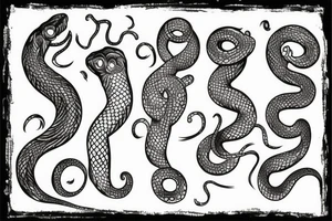 Snake tattoo idea
