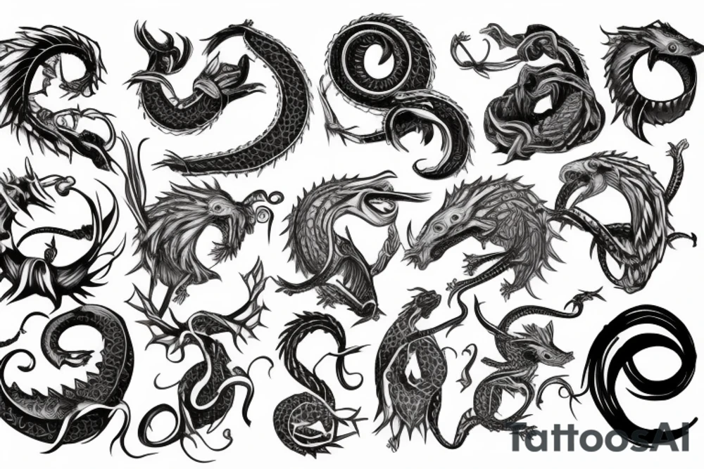 ouroboros tattoo idea