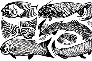 Carp fishing tattoo idea