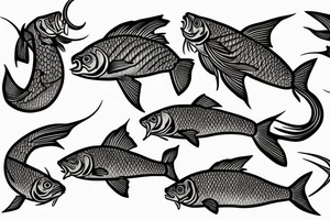 Carp fishing tattoo idea