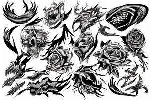 Lightening tattoo idea