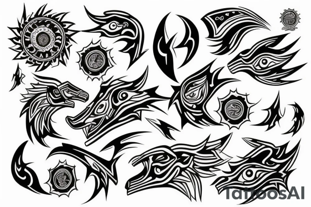 Lightening tattoo idea