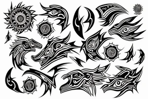 Lightening tattoo idea