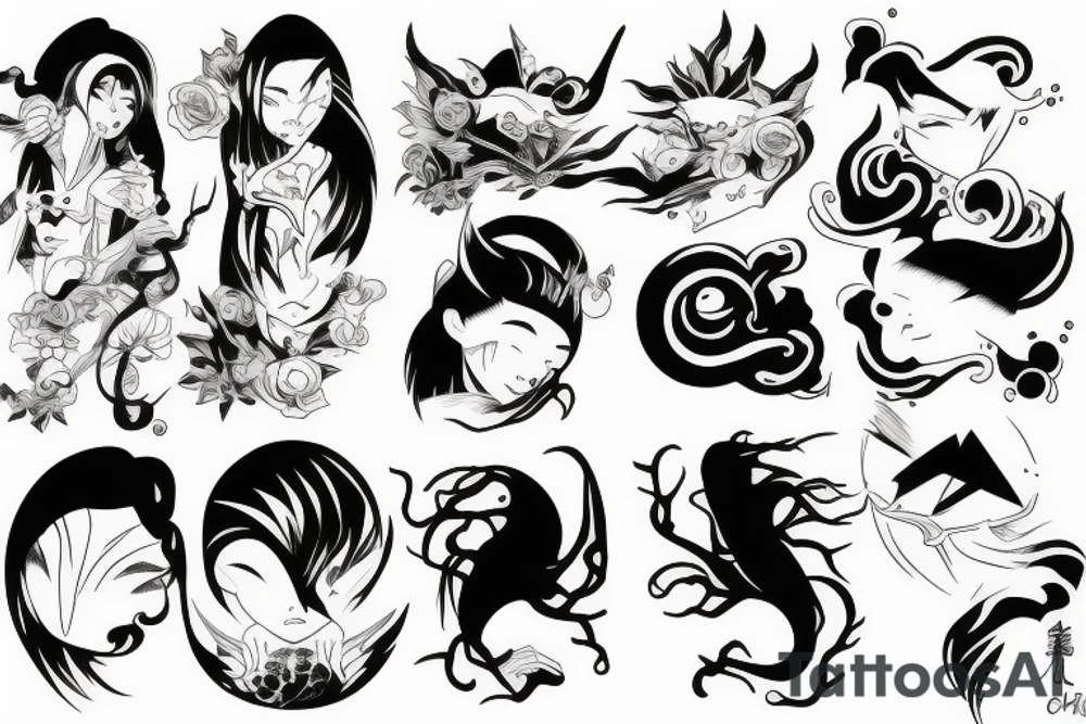 Lightening tattoo idea