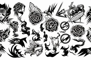 Lightening tattoo idea