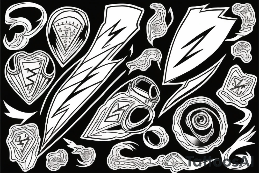 Lightening tattoo idea