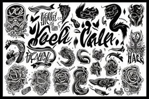 Lee
Jai
Hal
Kal
Lee tattoo idea
