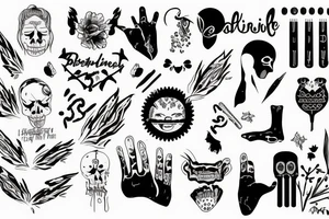Borderline, depresion tattoo idea