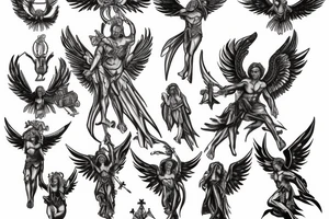 St. Michael archangel tattoo idea