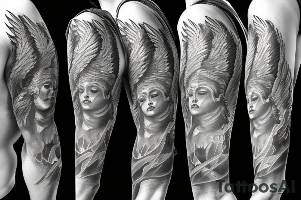 St. Michael archangel tattoo idea