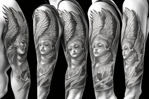 St. Michael archangel tattoo idea