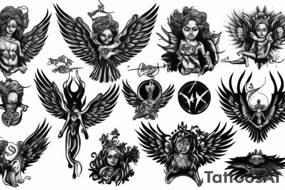 St. Michael archangel tattoo idea