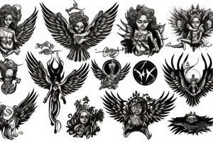 St. Michael archangel tattoo idea